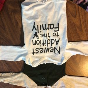 Baby boy long sleeve onesies